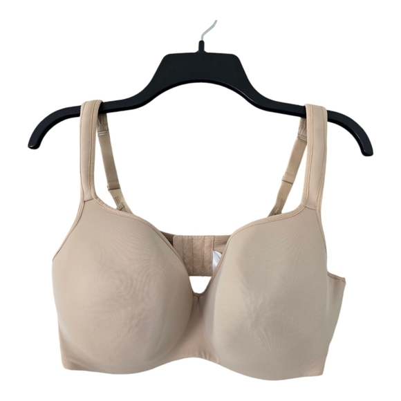 Cacique Womens Bra 42DD Beige Lightly Lined Underwire Support Intimates … - Picture 1 of 8